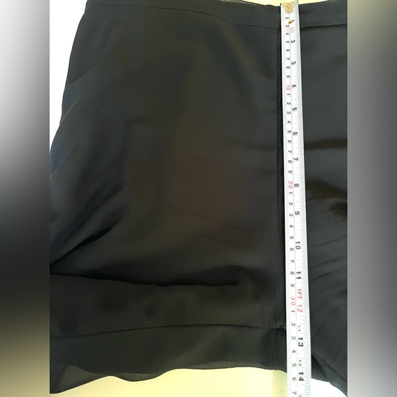 Black light and soft viscose blend pants loose summer coctail style loose pants - Picture 10 of 16